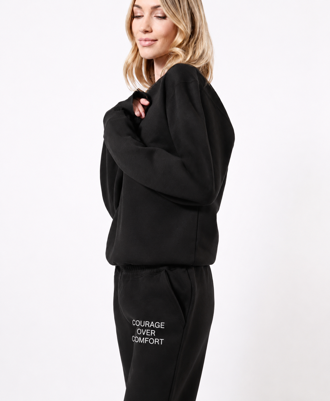 Crew Pullover: Courage Over Comfort