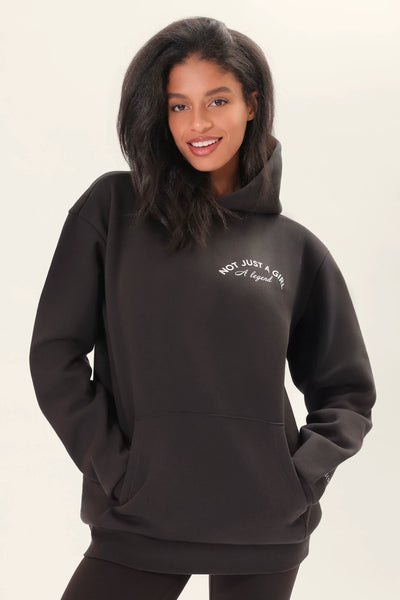 Besiege Good Riddance Felpa Con Cappuccio Uomo Donna: Pullover In Misto Cotone, Tasca Canguro, Colore Nero